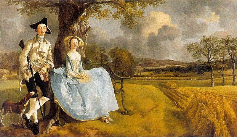 Thomas Gainsborough Gainsborough Mr and Mrs Andrews oil painting picture